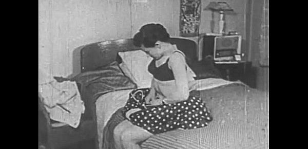 Vintage Erotica 1950s - Voyeur Fuck - Peeping Tom